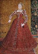 Steven van der Meulen Queen Elizabeth I USA oil painting artist